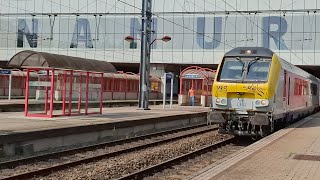 treinen in Brusselzuid en namen train [upl. by Ihcelek]