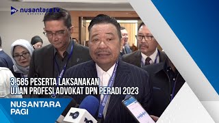 3585 Peserta Laksanakan Ujian Profesi Advokat DPN Peradi 2023 [upl. by Charlot]