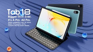 Blackview Tab 18 Official Introduction  12inch Tab 18  Bigger Than Ever Its A Pro All Pro [upl. by Izzy]