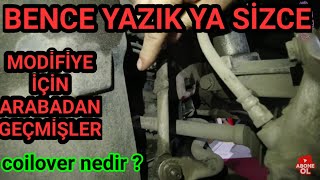 MODİFİYE İÇİN NELERE ZARAR VERİYORUZ VE NELERDEN VAZGEÇTİK  Coilover Nedir [upl. by Ezeerb396]