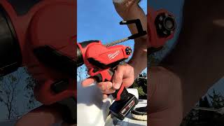 Easiest way to apply sealant to RV roof rv diy milwaukeem12 [upl. by Nosredna]