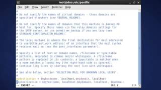 Postfix Configuration  maincf [upl. by Anyahc]