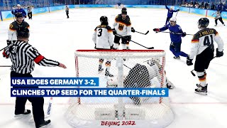 🏒 Mens Ice Hockey Highlights Beijing 2022  USA 🆚 Germany [upl. by Hubbard253]