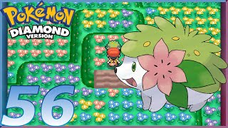 Pokémon Diamond and Pearl  Episode 56 Flower Paradise  Catching Shaymin Event [upl. by Adnohsirk]