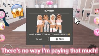 What if ROBLOX was EXPENSIVE 😱🤑😟 [upl. by Aspasia760]