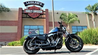 Stage 4 FortyEight HarleyDavidson w Vance amp Hines Short Shots Exhaust [upl. by Eciuqram399]