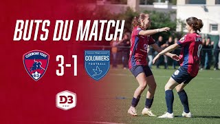 ⚽ D3F  J01  Clermont Foot 63  US Colomiers 31 [upl. by Ardnasil]