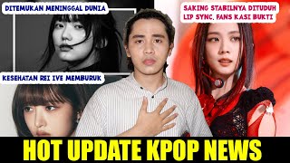 Artis Korea Jung Chae Yul Ditemukan Meninggal Jisoo Dituduh Lip Sync Kesehatan Rei Ive Memburuk [upl. by Fiedler]