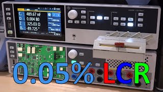 TSP 237  Rohde amp Schwarz LCX200 Precision 10MHz LCR Meter Review Tutorial Teardown amp Experiments [upl. by Talley]