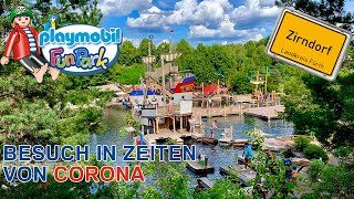 Playmobil FunPark Zirndorf in Corona  Deutschland  Germany  Video [upl. by Neersin]