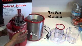 Juicer Review The GNC Deluxe Juicin Machine [upl. by Aira885]