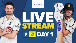 🔴 LIVE STREAM  Warwickshire v Durham  Day One  County Championship [upl. by Eilime597]