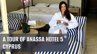 Anassa hotel in Cyprus  The best breakfast  Amazing views [upl. by Edmond]