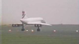 Concorde 14 take off at LeedsBradford Airport [upl. by Wellington]