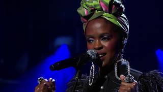 Lauryn Hill amp The Roots  quotFeeling Goodquot Nina Simone Tribute  2018 Induction [upl. by Eneirda]