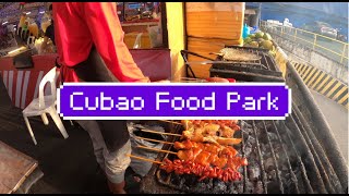 Times Square Food Park  Araneta Center Cubao  Street Food [upl. by Nodnarb]