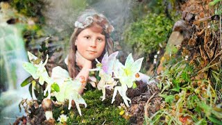 Cottingley Fairies A Historical Photo Gallery COLOURISED [upl. by Oirretno493]