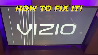 How to Fix Vertical Lines on a VIZIO TV Screen  Many Solutions [upl. by Inimod]