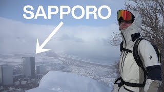 Ski Touring Minutes from Sapporo City [upl. by Bashuk]