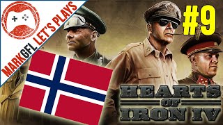 Hearts of Iron IV Norway Historical Playthrough  part 9 [upl. by Trixi]