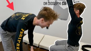 Man with SEVERE HYPERKYPHOSIS gets His FIRST Chiropractic Adjustment [upl. by Norb549]