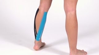 STRENGTHTAPE®  Kinesiology Tape  Calf Strain [upl. by Akiria]