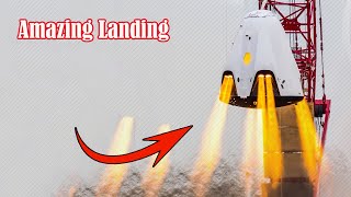 MINUTES AGO NASA Stunned by SpaceXs Brilliant Landing Technique for Dragon Crew 9 [upl. by Seugirdor]