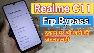 Realme C11 2024 Frp Bypass  New Trick 2024  Realme C11 2024 Google Account Remove New Solution [upl. by Nolek22]