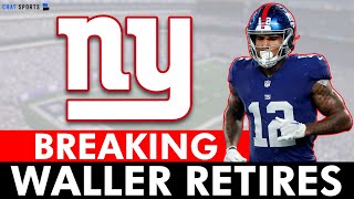 🚨 Darren Waller OFFICIALLY RETIRES Go Sign Stephon Gilmore NOW  NY Giants News [upl. by Jahncke923]