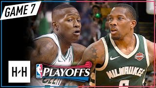 Terry Rozier vs Eric Bledsoe INTENSE Game 7 Duel Highlights 2018 Playoffs  SCARY TERRY [upl. by Anitnuahs]