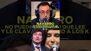 NAVARRO INDIGNADO CON LOS DATOS DE LA GESTIÓN DE MILEI EXACTAMENTE LO QUE VOTÉ argentina milei [upl. by Vickey]