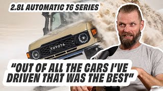 Testing the new 28L 76 Series Landcruiser with Ronny Dahl  The 4WD Podcast [upl. by Aisitel987]