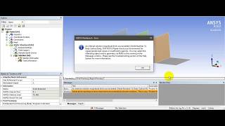 Fix ansys error quota internal solution magnitude limit was exceededquot [upl. by Eluk626]