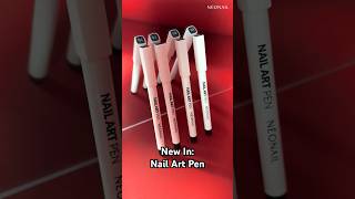 New In Nail Art Pen Ab sofort könnt ihr euer Design direkt auf eure Nägel malen neonail nailart [upl. by Ahseinod52]