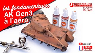 👉 LES FONDAMENTAUX 👉 la peinture AK Gen3 à laérographe [upl. by Razaile]