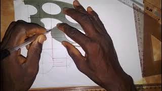 Construction of Curve of Interpenetration and Surface Development of a Cylinder [upl. by Floro]