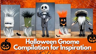 Spooky DIY Gnome Compilation  Get Inspired For Halloween [upl. by Wyatt]