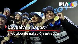 ¡YA LES PAGARON  CONADE reactiva pago de becas a nadadoras artísticas [upl. by Trip]