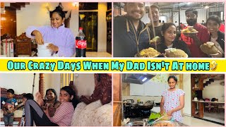 Our Crazy Days When My Dad Isn’t At Home😂EARLY Morning Biryani🤤SPURTHI VLOGS [upl. by Atsahc]