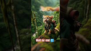 Who saved this cute kitten 🐾 cat kitten cute youtubeshorts [upl. by Nurat198]