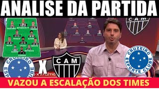 CRUZEIRO X ATLETICO MG PRE JOGO ANALISE DA PARTIDA BRASILEIRÃO 2024 [upl. by Eigna334]