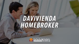 Davivienda Homebroker  Davivienda Corredores [upl. by Artemus409]