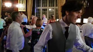 Ceilidh dancing at a wedding in England [upl. by Donia]