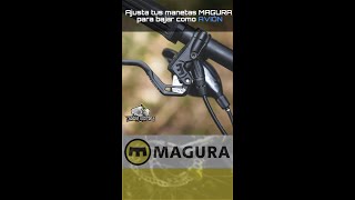 🔥 Baja como ✈️ Ajusta tus manetas MAGURA  ✅ suscribete👇🏻 shorts mtb mountainbike [upl. by Aerdnaek]