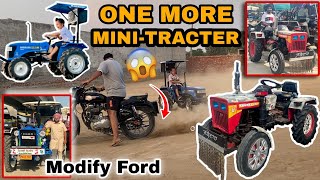 ONE MORE MINITRACTOR ❤  MODIFY FORD tractor  moga TRACTOR MANDI 2023  MINITRACTOR MANDI [upl. by Alakim]