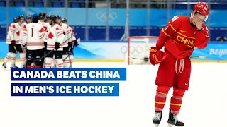 🏒 Mens Ice Hockey Highlights Beijing 2022  China 🆚 Canada [upl. by Lewap680]