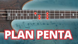 GAMME PENTATONIQUE à la BASSE 🎸 Live Youtube n°15 [upl. by Glenine]