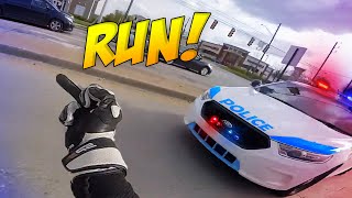 POLICE VS BIKERS  Cops Chase Motorcycles  Best Compilation 2023 [upl. by Senilec616]