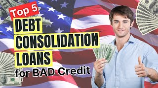 Best Debt Consolidation Loan 💸 for Bad Credit 🇺🇸  Business Debt Consolidation [upl. by Enelyk]