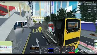 Sunshine Island Bus Simulator service 476 from Sunshine station to Eastmallow [upl. by Eizus]